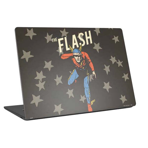 DC Comics The Flash Retro Action Pose Universal Laptop 13in (10.6 x 7.6in) Skin